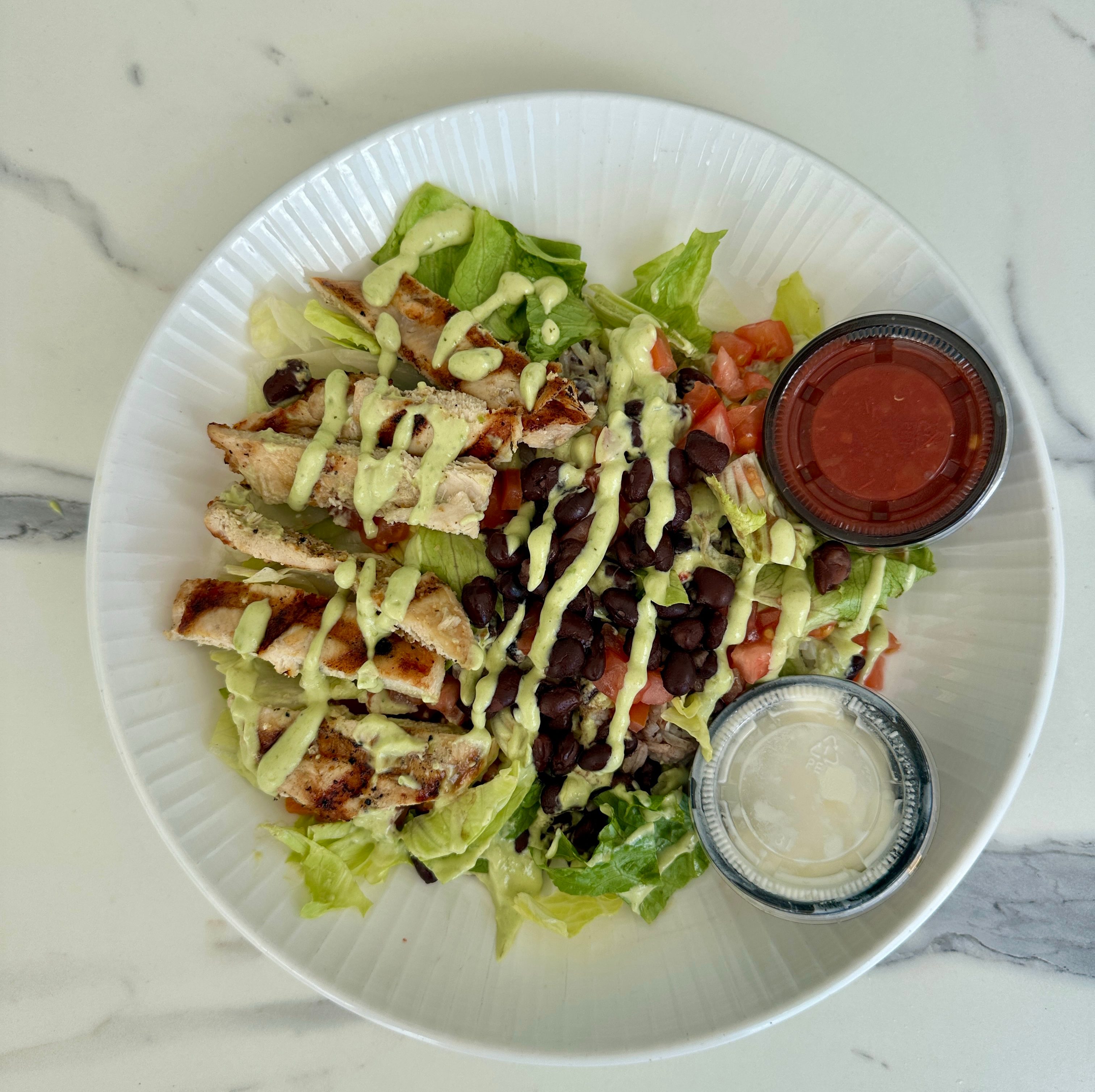 Grilled Chicken Rice Bowl.