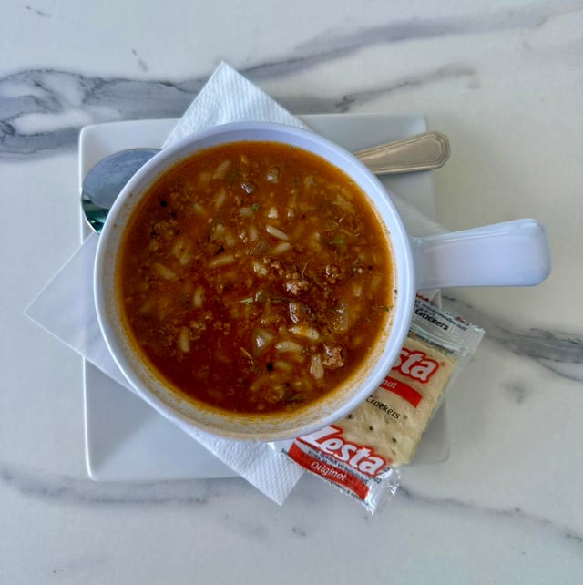 *NEW* Stuffed Pepper - Homemade Soup.