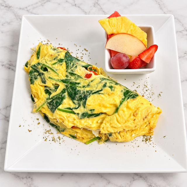 Mediterranean Omelet.
