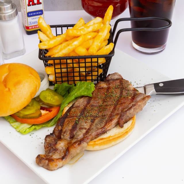 Steak Sandwich.