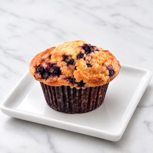 Blueberry Crumb Muffin.