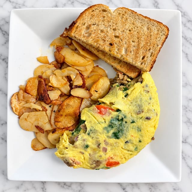 Greek Omelet.