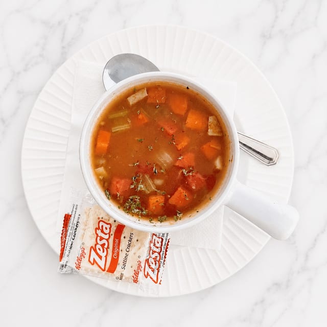 Navy Bean - Homemade Soup.