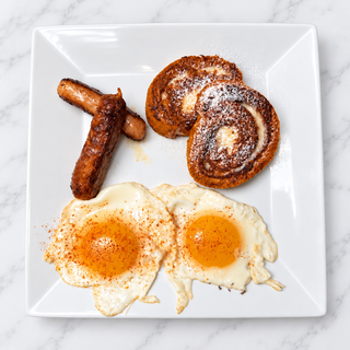 Pumpkin Roll French Toast Combo