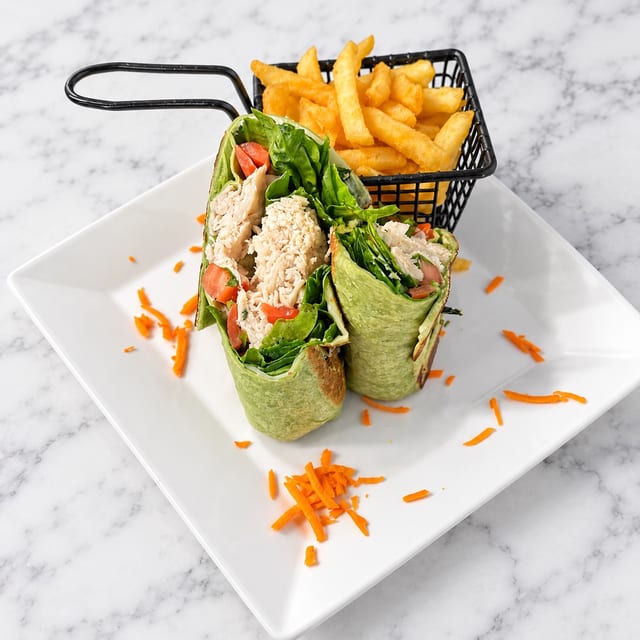 Turkey Spinach Wrap.