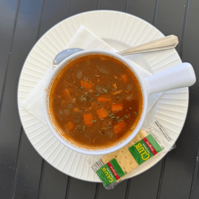 Lentil Soup - Homemade.