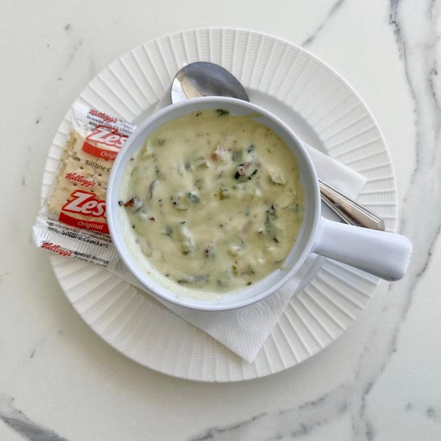 Creamy Bacon & Spinach - Homemade Soup.