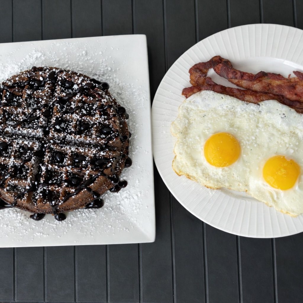 Chocolate Waffle Combo.
