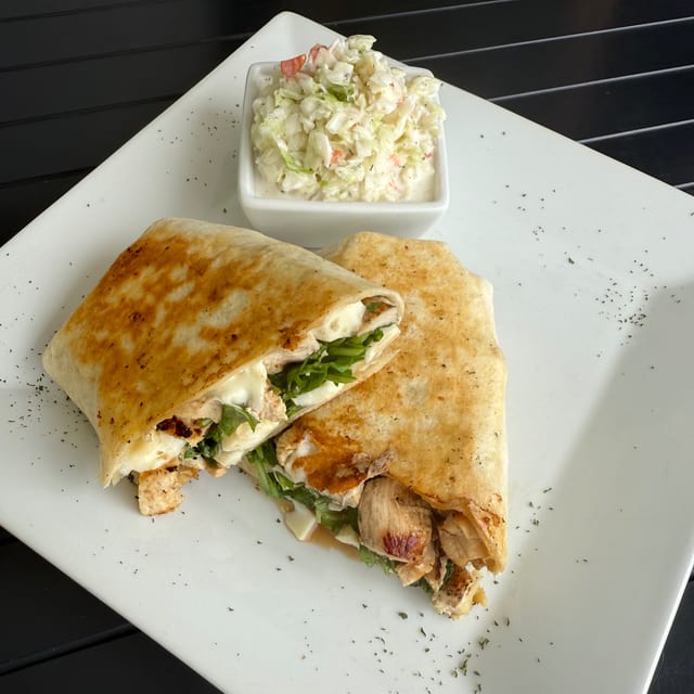 Chicken Caprese Wrap.