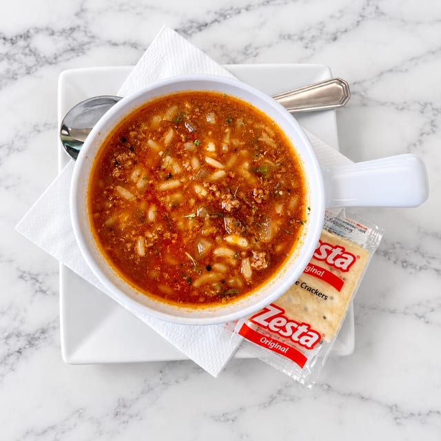 *NEW* Stuffed Pepper - Homemade Soup.