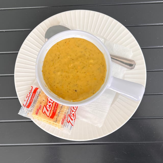 Broccoli Cheddar Soup.