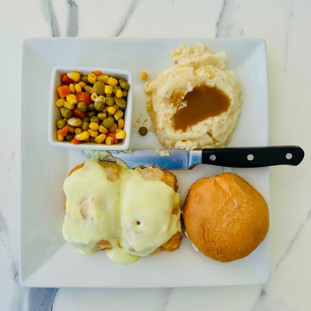 Chicken Cordon Bleu.