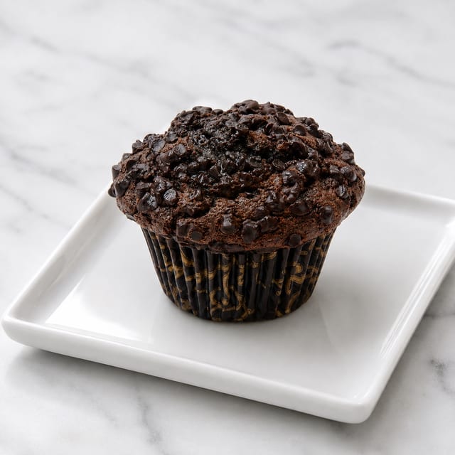 Triple Chocolate Muffin.