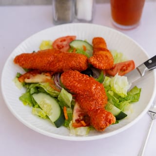 Buffalo-style Chicken Tender Salad