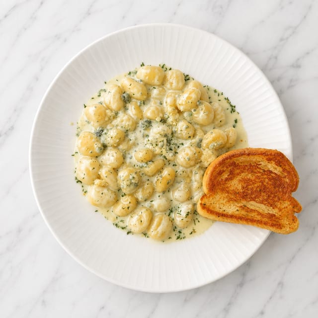 Gnocchi Gorgonzola.
