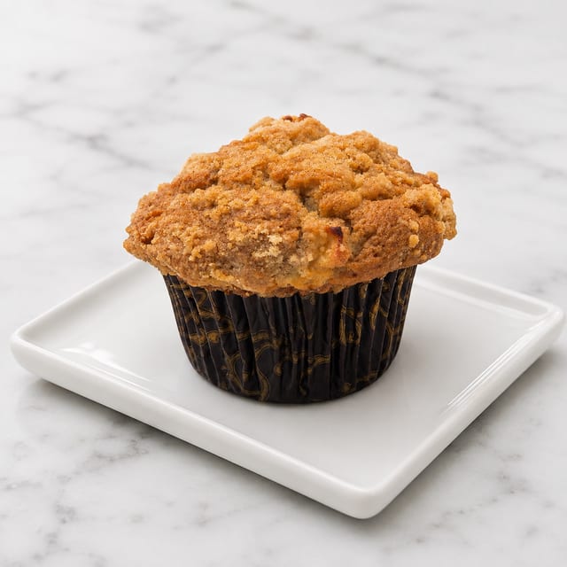 Apple Streusel Muffin.