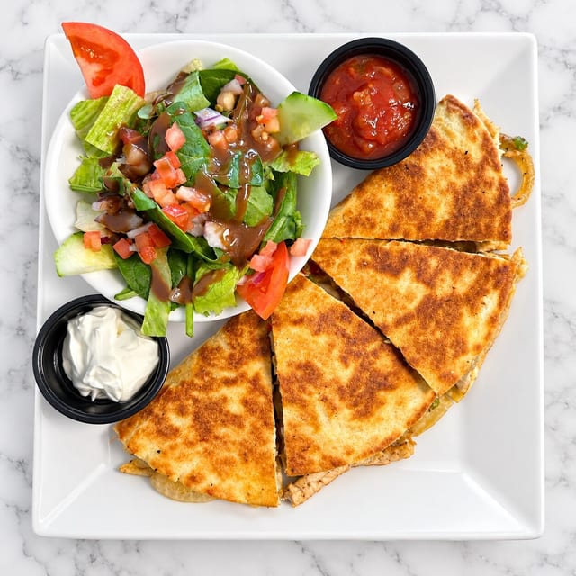 Chicken Quesadilla.