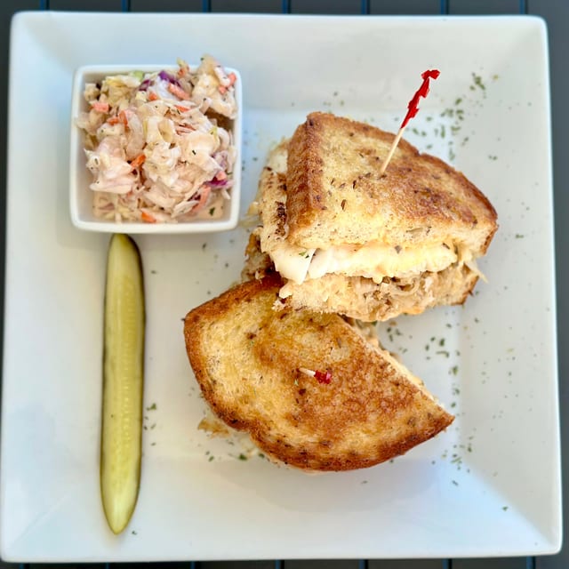 Fish Reuben.