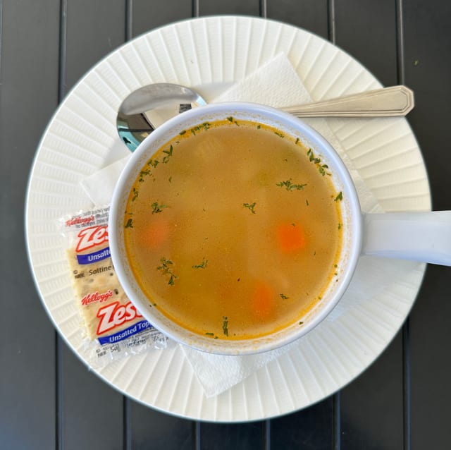 Chicken & Rice - Homemade Soup.