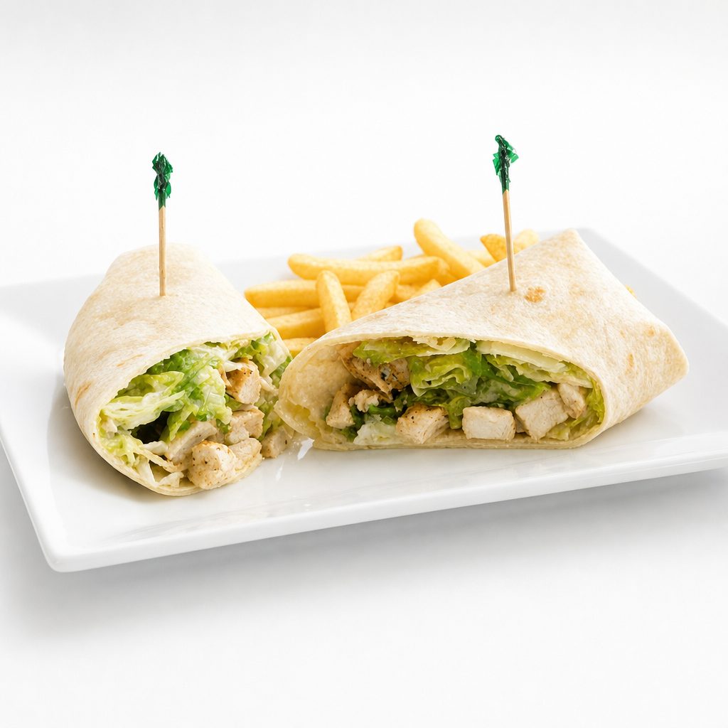 Chicken Caesar Wrap.