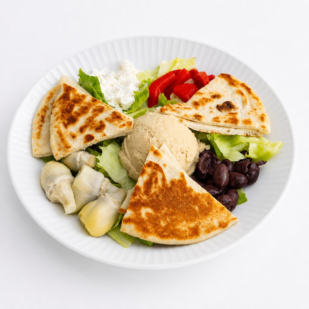 Hummus Plate.