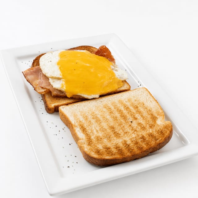 Eggs & Cheese Sandwich.