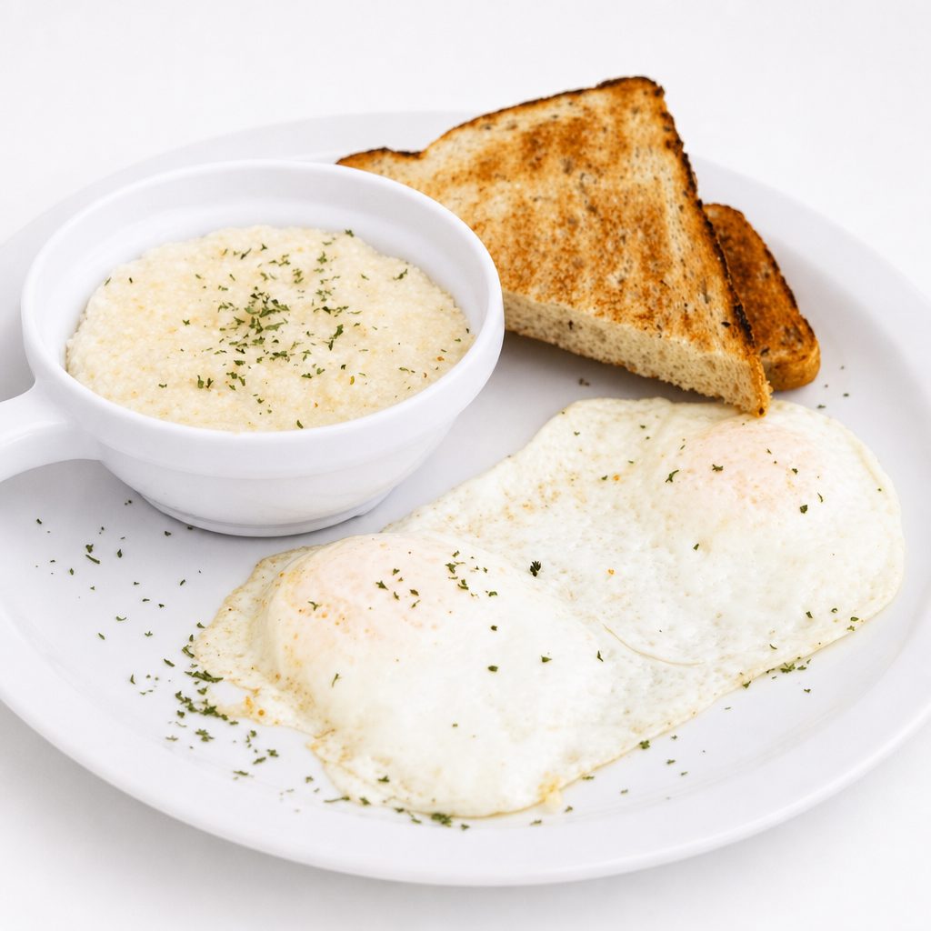 Plain Two Eggs.
