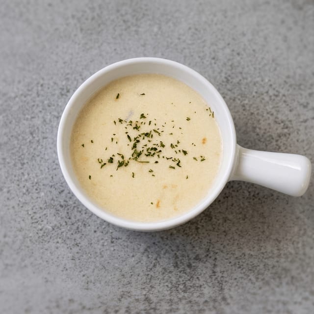 New England Clam Chowder.