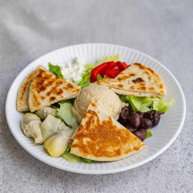 Hummus Plate.