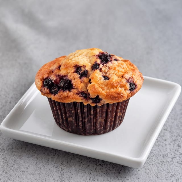 Blueberry Crumb Muffin.
