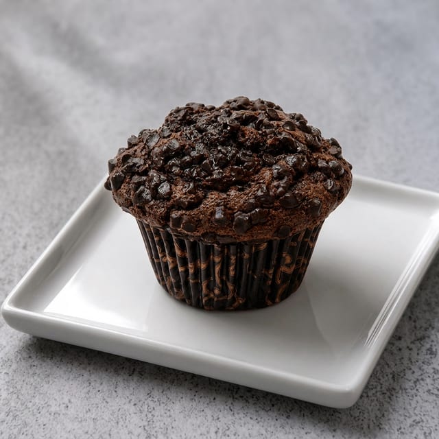 Triple Chocolate Muffin.