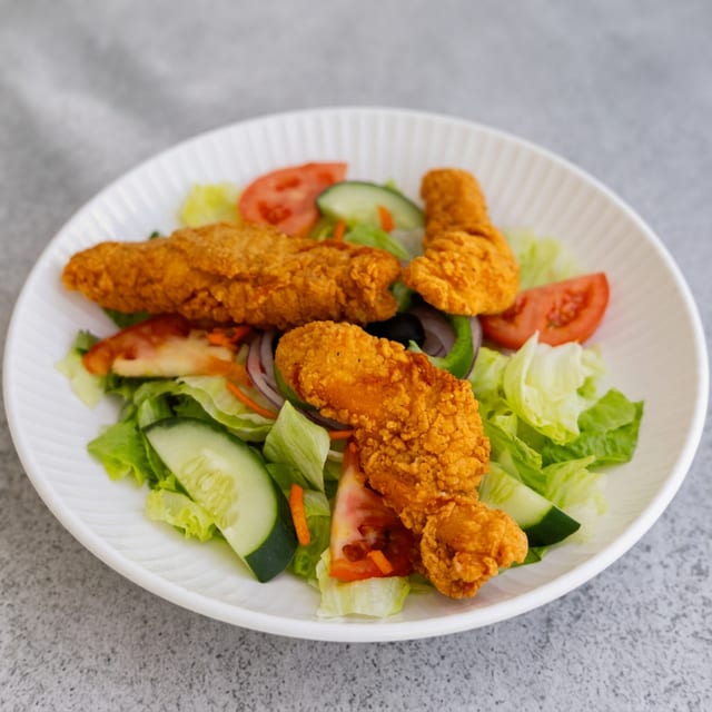 Chicken Tender Salad.