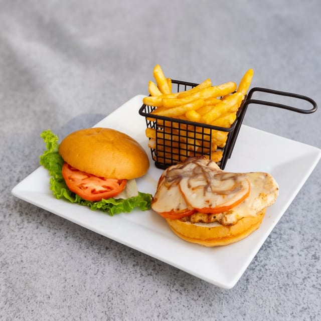 Grilled Chicken Melt.
