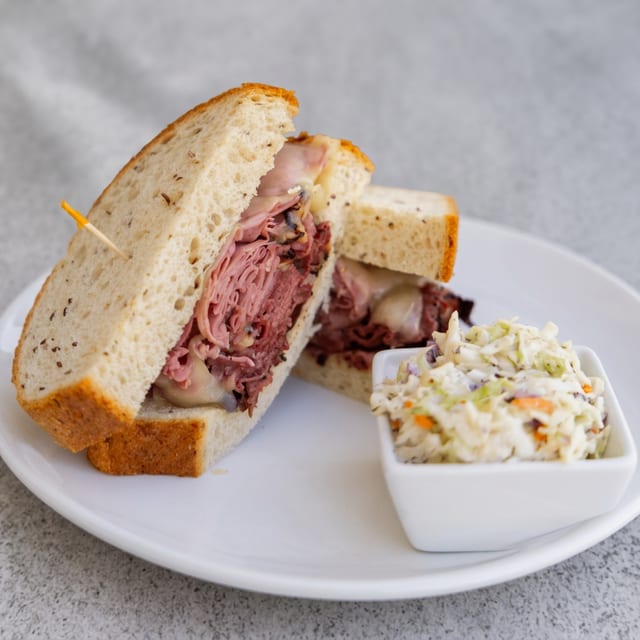 #1. Hot Corned Beef & Pastrami Sandwich.